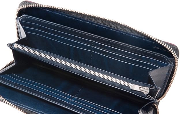 未使用品✨CYPRIS キプリス 長財布 ブライドルレザー　ルーガ　ショルダー ファスナー付き通しマチ長財布｜ブライドルレザー＆ルーガ